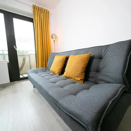 Studio Orange - Zentral Mit Balkon - Altstadt - Messe Apartment *